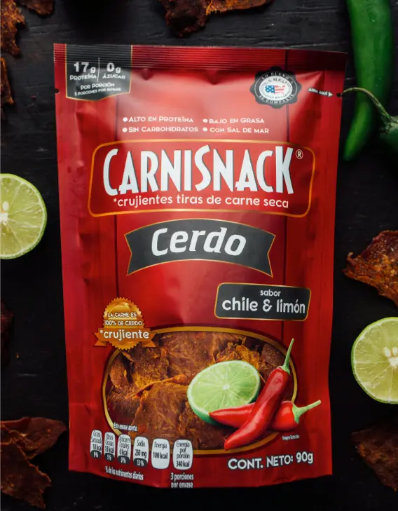 Carne Seca Carnisnack Natural 90g